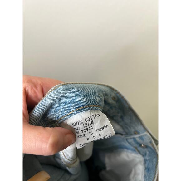 Vintage 1980s D'Mode Classix Embroidered Mom Jeans Size 13/14 - Picture 5 of 6